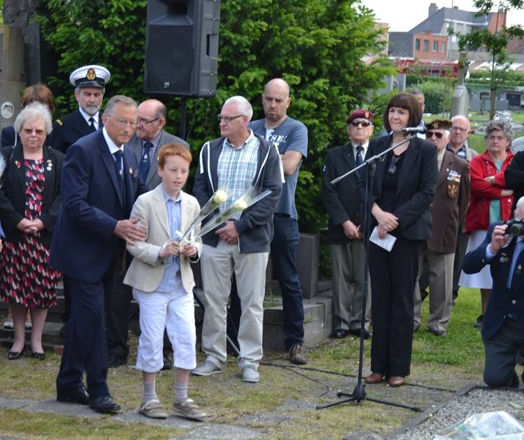 CÃ©rÃ©monie Ã  Sint-Niklaas, le 31 mai 2014 - Ceremony to Sint-Niklaas, on May 31st 2014